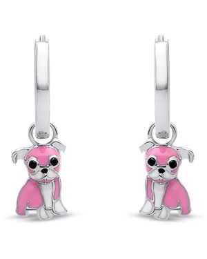 Cloud Haven Bulldog Hoops - Pink