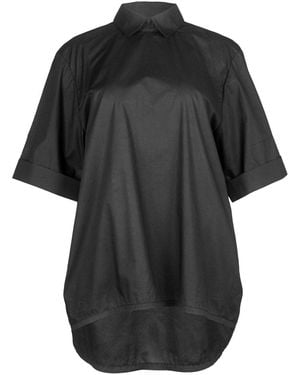 Helene Galwas Fay Cotton Blouse - Black