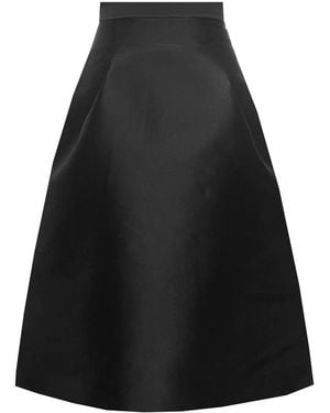 Maxjenny Midi-Length Skirt - Black