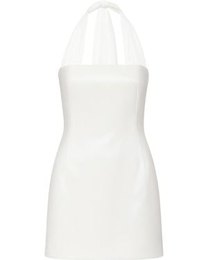 NAZLI CEREN Clarine Mini Dress - White