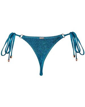 Enez Swim Mira Thong Bottoms - Blue