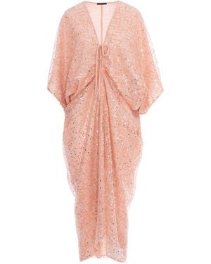 concept A trois Sequin Butterfly Dress - Pink