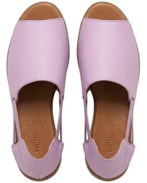 Womads Lilac Dream Peep Toes - Pink