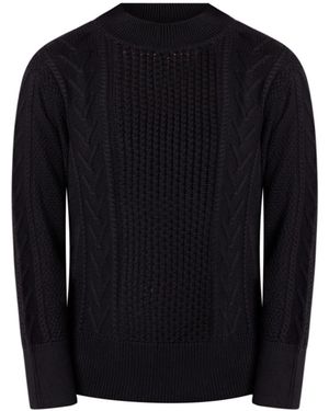 Known Supply Lightweight Mockneck Jumper - Black