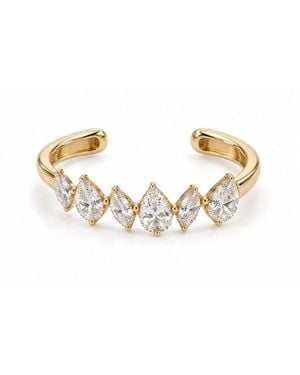 Aaria London The Florence Cuff - Metallic