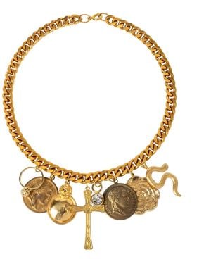 Caramel Vintage Jewellery Vintage Plated Faith Necklace - Metallic
