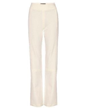 LAHIVE Shiloh Creamy Neoprene Pant - White
