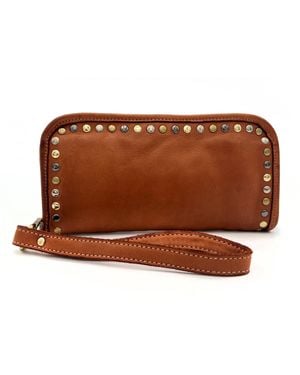 Bolsa Nova Handbags Sofia Zip Around Wallet - Brown