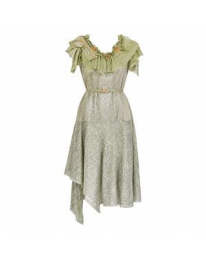 Miro Misljen Garden Dress - Green