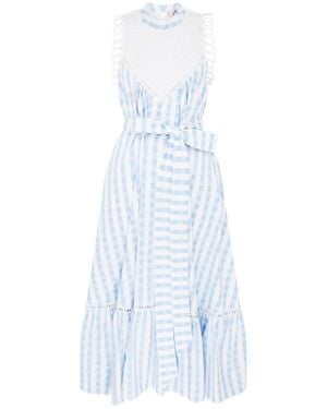 Lisa The Label La La Lady Gypsy Getty Dress - Blue