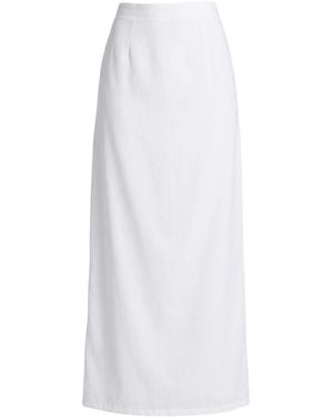 Ashita Fernandes Ankle-Length Maxi Skirt - White