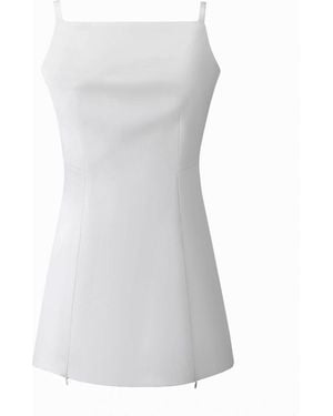 Iellele Mini Dress “A” – - White