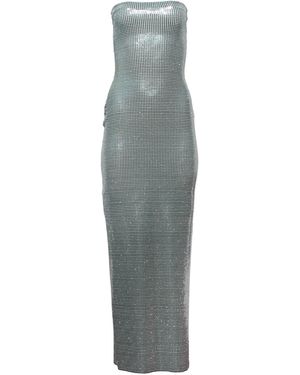 Formula S7 Liquid Sparkles Hourglass Dress - Gray