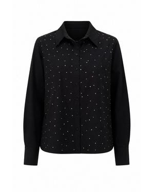 Exquise Jamie Plaid Shirt – - Black