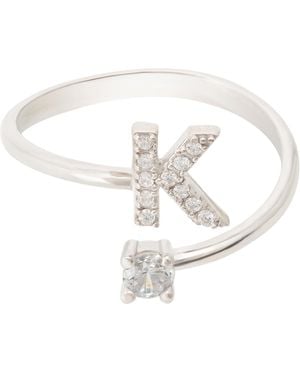 LÁTELITA London Initial Ring K - Metallic