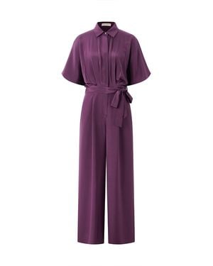 Emma Wallace Shay Jumpsuit -Deep - Purple