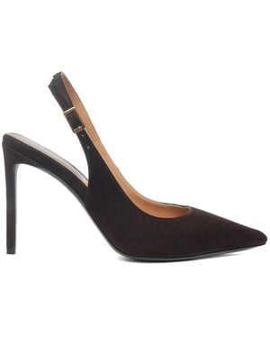 Ginissima Lavinia Dark Slingbacks - Metallic