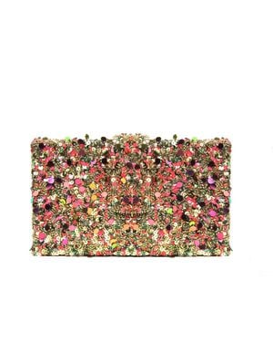 Simitri Donut Clutch - Metallic