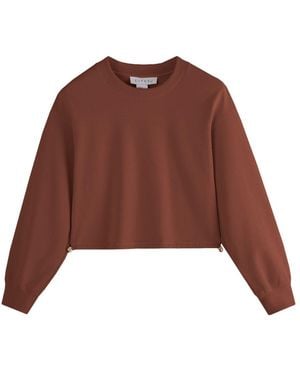Supesu Cubby Sweater, Cropped - Brown