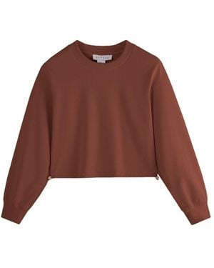 Supesu Cubby Sweater, Cropped - Brown