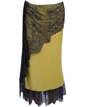 28Natelier The Veil Skirt - Green