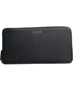 Nazzar Neutrals Leather Jewelry Organizer Case - Black