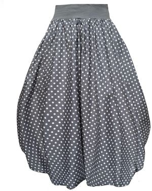 Frock Tales Enoki Puffball Skirt - Gray