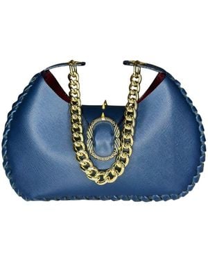 Ruj Heritage Hobo Bag Midnight - Blue