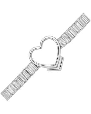 Maison De Gala Open Heart Bracelet - Metallic