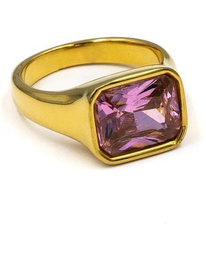 Superdivajewellery Moon Ring - Yellow