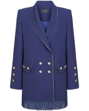Saint Ones Abell Dress İN İNdigo - Blue