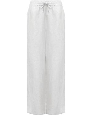 Nokaya Linen Spirit Trousers - White