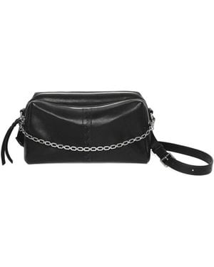 Orange Cube Metropolitan Mosaic Shoulder Bag - Black