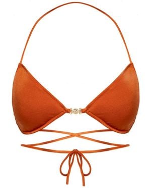Cherina Beachwear Llc Seinna Bikini Top - Orange