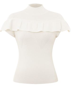 Emma Wallace Lotte Top - White