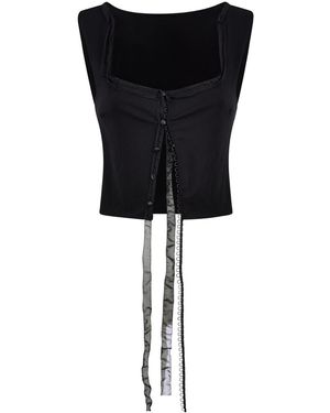 Bianca Resortwear Faye Top - Black