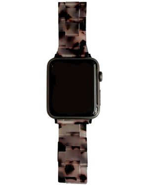 CLOSET REHAB Neutrals Apple Watch Band - Black