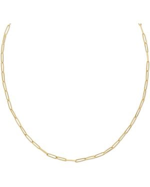 Maya Brenner Element Long Link Chain - Metallic