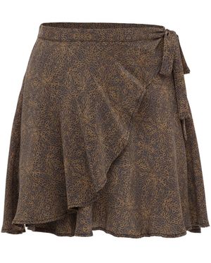 Misha Vaidya Kauai Skirt - Brown
