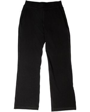 On/Off Essentials The Solace Wide Leg Sweatpant - Black