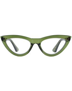 Reality Eyewear Kiss Kiss Reader – Moss - Green