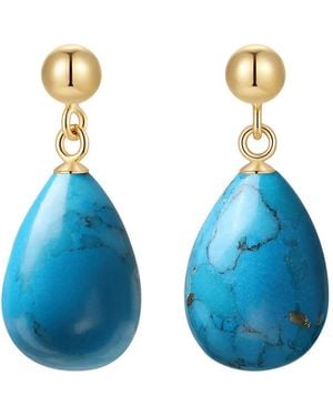 Katy Faye December Earrings - Blue