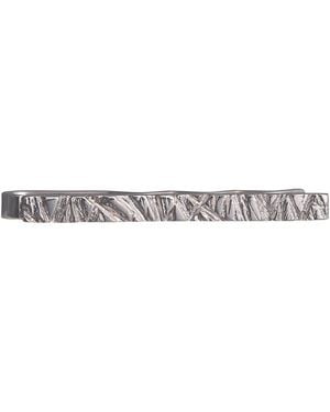 Edge Only Rugged Tie Bar Sterling - White