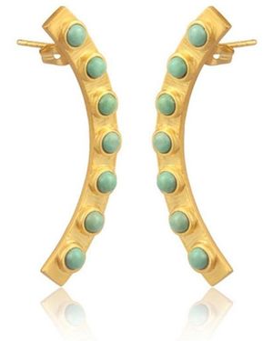 Christina Greene Earring Cuff - Metallic