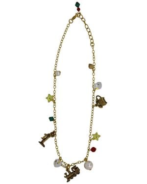 Vickisarge Yuletide Phone Home Charm Necklace - Black