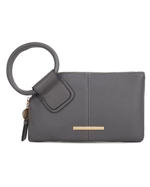 Mkf Collection - J'omor Simone Ii Clutch/Wristlet - Grey