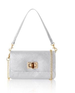 Betsy & Floss Jesi Handbag And Clutch Bag - White