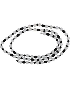 Vickisarge Lydia's Long Chain Necklace - Black