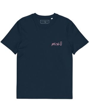 Anchor and Crew Twelve Me.N.U Editions Organic Cotton T-Shirt - Blue