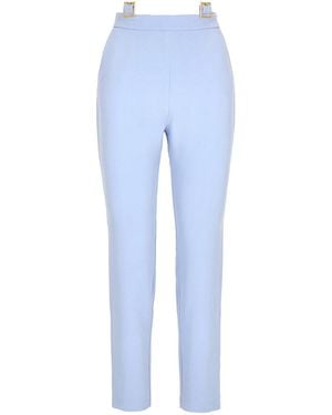 Mandragora High-Waisted Light Pants - Blue